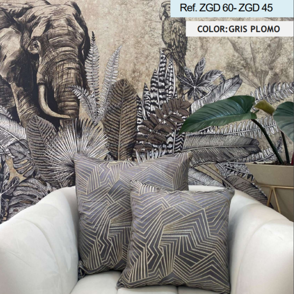 Cojin Gris Plomo